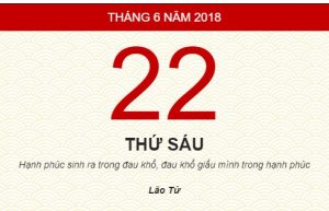 Tử vi thứ sáu ngày 22/6/2018 của mười hai con giáp