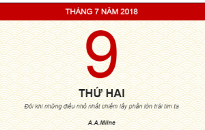 Tử vi thứ 2 ngày 9/7/2018 của mười hai con giáp