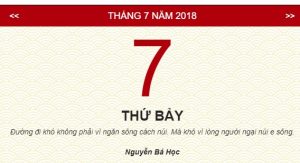 Tử vi thứ Bảy ngày 7/7/2018 của mười hai con giáp