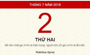 Tử vi thứ hai ngày 2/7/2018 của mười hai con giáp